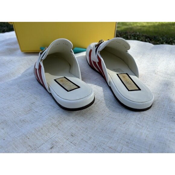 adidas x Gucci women's slipper with Horsebit 38.5 NEW - Picture 10 of 16